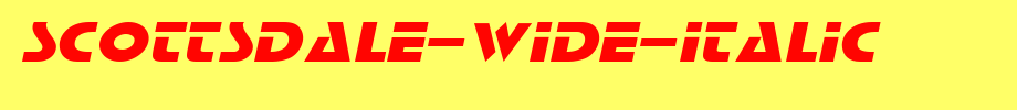 Scottsdale-Wide-Italic.ttf is a good English font download
(Art font online converter effect display)
