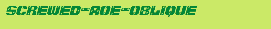 Scrawled-AOE-oblique. TTF is a good English font download
(Art font online converter effect display)