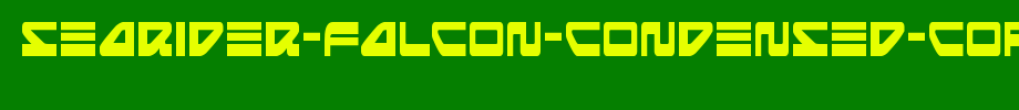 Searider-Falcon-Condensed-copy-1-.ttf是一款不错的英文字体下载