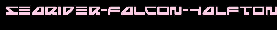 Searider-Falcon-Halftone.ttf是一款不错的英文字体下载(字体效果展示)