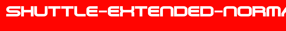Shuttle-Extended-Normal.ttf is a good English font download
(Art font online converter effect display)