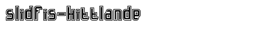 Slidfis-kittlande.ttf是一款不错的英文字体下载