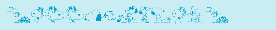 Snoopy-Dings.ttf是一款不错的英文字体下载