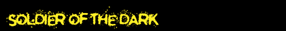 Soldier-of-the-Dark.ttf is a good English font download