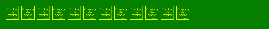 Sombras-Jed@.ttf是一款不错的英文字体下载(字体效果展示)
