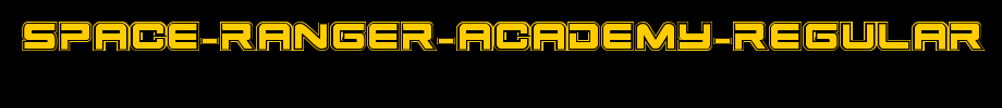 Space-Ranger-Academy-Regular.ttf是一款不错的英文字体下载(字体效果展示)
