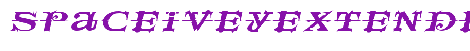 SpaceIveyExtended-Italic.ttf是一款不错的英文字体下载(字体效果展示)