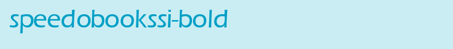 SpeedoBookSSi-Bold.ttf is a good English font download
(Art font online converter effect display)