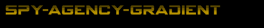 Spy-Agency-Gradient.ttf is a good English font download