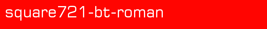 Square721-BT-Roman.ttf is a good English font download