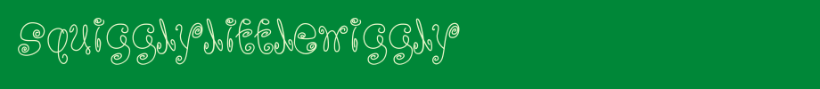 SquigglyLittleWiggly.ttf is a good English font download