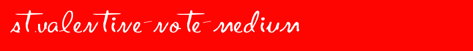 St.Valentine-Note-Medium.ttf is a good English font download
(Art font online converter effect display)