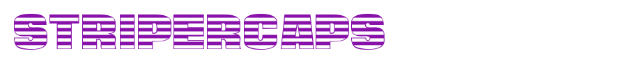 StriperCaps.ttf is a good English font download
(Art font online converter effect display)