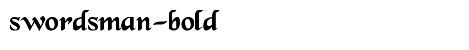 Swordsman-Bold.ttf is a good English font download