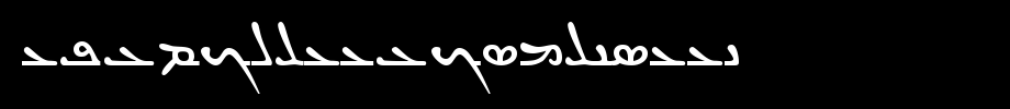 SyriacEstrangeloSSK.ttf is a good English font download
(Art font online converter effect display)