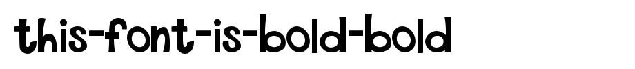 THIS-FONT-IS-BOLD-Bold.ttf类型，T字母英文