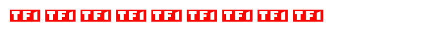 TV-FRANCE.ttf type, t letter English