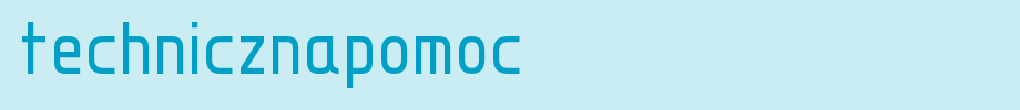 TechnicznaPomoc.ttf type, t letter English
(Art font online converter effect display)