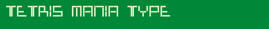 Tetrais-Mania-type. TTF type, t letter English
(Art font online converter effect display)