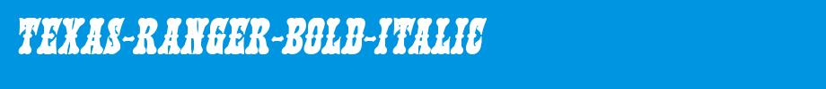 Texas-Ranger-Bold-Italic.ttf type, t letter English
(Art font online converter effect display)