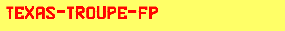 Texas-Troupe-FP.ttf类型，T字母英文