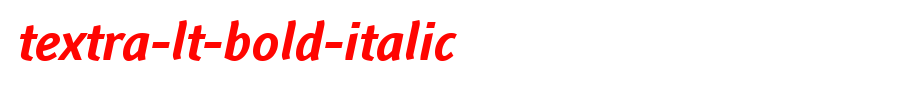 Textra-LT-Bold-Italic.ttf type, t letter English
(Art font online converter effect display)