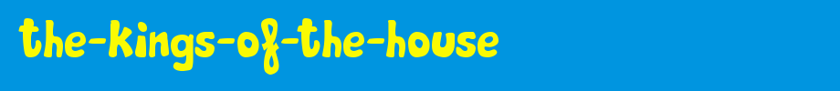 The-Kings-of-the-House.ttf type, T letter English
(Art font online converter effect display)