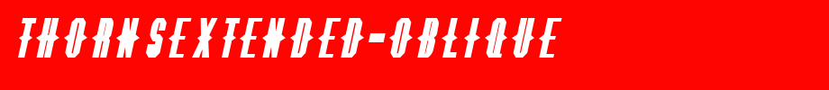 ThornsExtended-Oblique.ttf type, T letter English
(Art font online converter effect display)