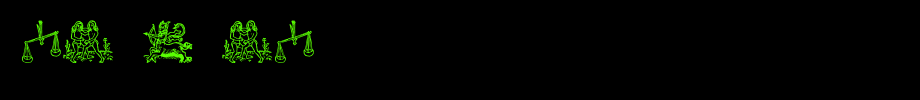 Tierkreis-3.ttf类型，T字母英文的文字样式