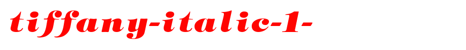 Tiffany-Italic-1-.ttf type, T letter English
(Art font online converter effect display)