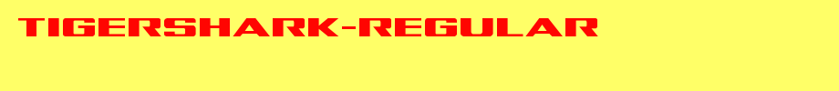 Tigershark-Regular.ttf type, T letter English
(Art font online converter effect display)