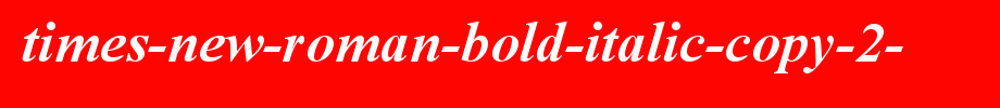 Times-new-Roman-bold-italic-copy-2-.TTF type, T letters in English
(Art font online converter effect display)