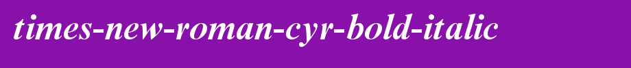 Times-New-Roman-Cyr-Bold-Italic.ttf类型，T字母英文的文字样式