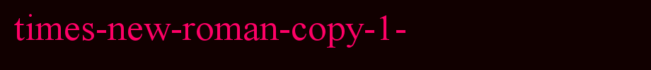 Times-New-Roman-copy-1-.ttf type, T letter English
(Art font online converter effect display)