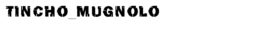Tincho_Mugnolo.ttf type, T letter English
(Art font online converter effect display)