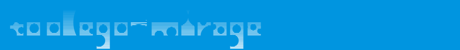Toolego-Mirage.ttf类型，T字母英文