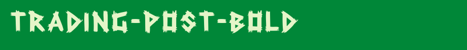 Trading-Post-Bold.ttf type, t letter English
(Art font online converter effect display)