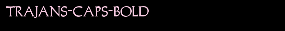 Trajans-Caps-Bold.ttf type, t letter English
(Art font online converter effect display)