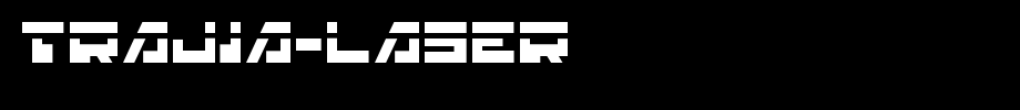 Trajia-Laser.ttf type, t letter English
(Art font online converter effect display)
