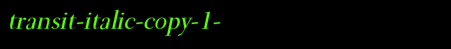 Transit-Italic-copy-1-.ttf type, t letter English
(Art font online converter effect display)