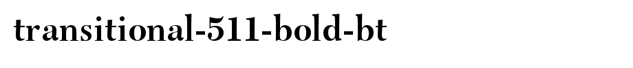 Transitional-511-Bold-BT.ttf type, t letter English
(Art font online converter effect display)