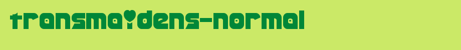 Transmaidens-Normal.ttf type, t letter English
(Art font online converter effect display)