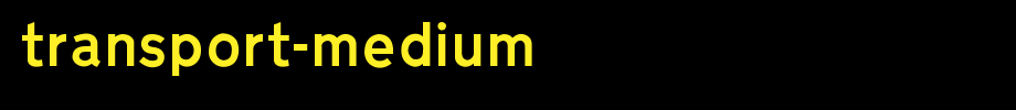 Transport-Medium.ttf type, t letters in English
(Art font online converter effect display)