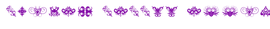 Tribal-tattoo-additive.ttf type, t letter English
(Art font online converter effect display)