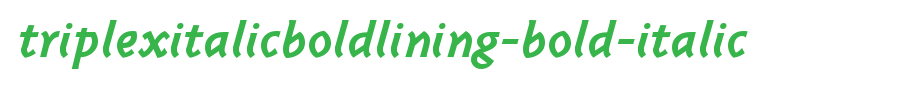 Triplexitalicboldling-bold-italic.ttf type, t letter English
(Art font online converter effect display)