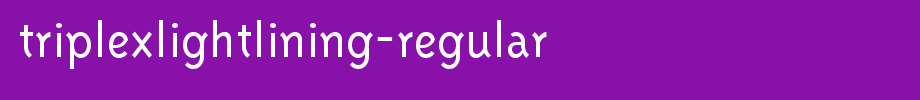 TriplexLightLining-Regular.ttf type, t letter English
(Art font online converter effect display)