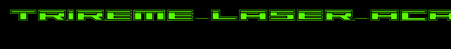 Trireme-Laser-Academy.ttf type, t letter English
(Art font online converter effect display)