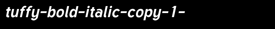 Tuffy-Bold-Italic-copy-1-.ttf类型，T字母英文(字体效果展示)