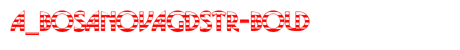 A_BosaNovaGdStr-Bold_ English font
(Art font online converter effect display)