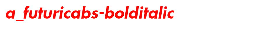 A_FuturicaBs-BoldItalic_ English font
(Art font online converter effect display)